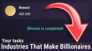 Tap Swap Код сегодня 5-6 Октября Industries That Make Billionaires ТАП СВАП Новый код в видео