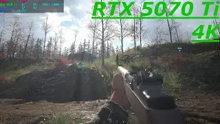 Hell Let Loose - 4K - RTX 5070 Ti - MAX SETTINGS - DLSS FG OFF - i7 13700K - 60 FPS