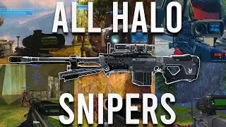 Halo Infinite - Every Sniper Rifle Compared (Halo 1-6)