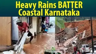 Video! Heavy rains&hellip; Landslide&hellip;Red Alert in coastal Karnataka!