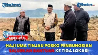 Salurkan Bantuan ke Tiga Lokasi Haji Uma Tinjau Posko Pengungsian Banjir Bandang Aceh Tengah
