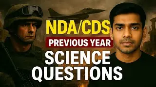 NDA / CDS Science PYQ Series Part-1 | Solve Most Repeated Questions | @Prep_with_adarsh