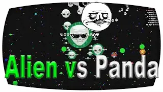 Agar.io Alien vs Panda!