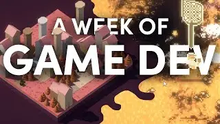 A Week of Indie Game Dev Progress in 4 minutes - Devlog