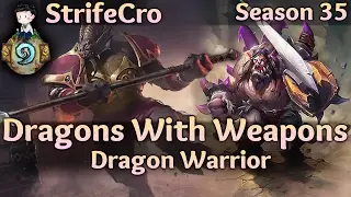 Hearthstone Dragon Warrior: Dargons With Weapons