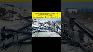 Limestone processing project of mobile crushing production line in Crimea, Russia