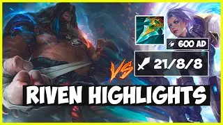 600 AD Riven vs Udyr TOP Highlights