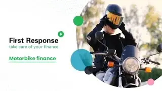 Motorbike finance with First Response Finance