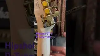 Hipshot GT-2 D-Tuner test no.2 #guitar #ギター #hipshot #ヒップショット #Dtuner #Dチューナー #telecaster #テレキャスター