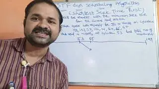 SSTF Disk Scheduling Algorithm || Operating System | OS