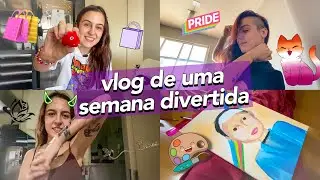 VLOG: caixa postal, tatuagem, raspando o cabelo e compras desnecessárias!