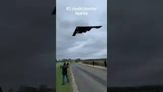 b2 Real life stealth bomber#shorts #subscribenow