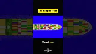 The Hull Speed Secret #knowledge #science #usa #ship #youtube