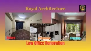 Law Office Renovation By Royal Architecture Bangalore #officerenovation #renovationideas