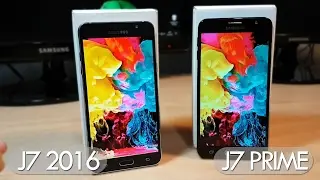 Galaxy J7 2016 vs Galaxy J7 Prime - Comparativa