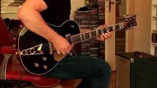 2010 Gretsch Black Penguin Stephen Stern Masterbuilt G 6134 CS Black Sparkle Relic , Part3