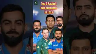 Top 3 fastest Half-centuries in T20 🔥 | Pavilion of AR | #cricketshorts