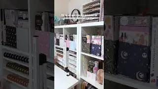 Craft Room and Planner Space Organization February 2024