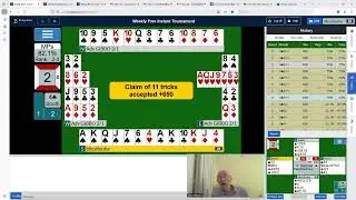 Over My Shoulder 230 BBO Weekly Free Instant Tournament