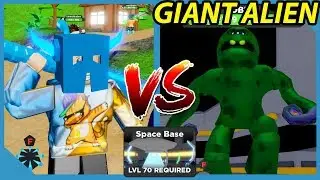 I Defeated The GIANT ALIEN BOSS In Roblox Treasure Quest