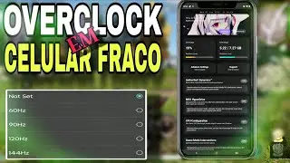 ATIVAR ATE 144FPS ATRAVES DO OVERCLOCK 100% SEM ROOT E ZERAR O LAG E MAIS OTIMIZA&Ccedil;&Atilde;O - AX MANEGE 📲