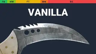 Talon Knife Vanilla - Skin Float And Wear Preview