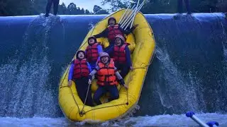 Rafting seru di sungai cisadane Bogor ( arum jeram )