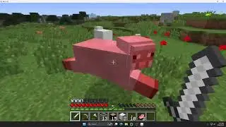 Minecraft version 1 series (episode 3 :bro stop it with the ding dang afk!)