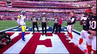 Los Angels Rams vs Cincinnati Bengals Super Bowl LVI Coin toss