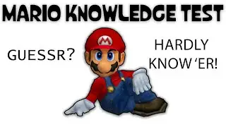 Video doesn't end until I guess where mario is from 50 times in a row