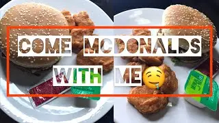ASMR|MUKBANG|COME McDONALDS WITH ME|WANDIE THE BRAND