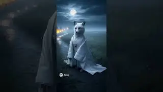 Magical Night Parade: The Fox Wedding 🦊🌌#FoxWedding #MagicalNight #RelaxingVideo #FolkloreFantasy