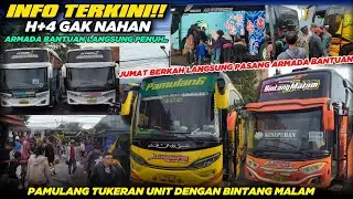 PENUMPANGNYA SAMPAI MEMBLUDAK!! KERAMAIAN ARUS BALIK MENUJU KOTA || DIGARASINYA P.O LURAGUNG TERMUDA