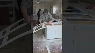 The physical templating system used to measure granite, quartz, and stone countertops. #countertop