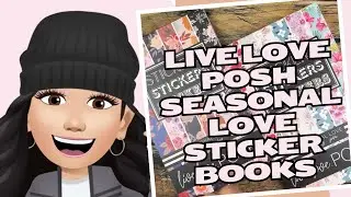 Live Love Posh | Seasonal Love | Sticker Books | Flip Through