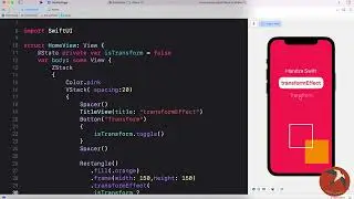SwiftUI Modifier | Arabic | transformEffect