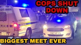 POLICE SHUTS DOWN a 500+ CAR MEET in Cape Town!!!