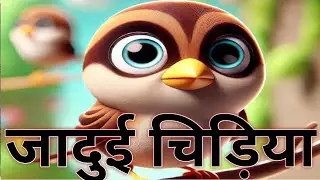 जादुई चिड़िया # Hindi story #adventurestoriesforkids #story for kids