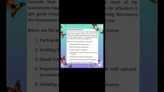 this is business project work (partnership)