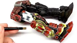 【ガンプラ筆塗り】MG武者ガンダムを黄金グラデーションで仕上げる方法！解説＆実演【塗装テクニック:NMM】How to Brush Painting | Gunpla MG Musha Gundam