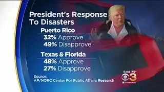 Third Of Americans Approve Of Trump&rsquo;s Response To Disaster In Puerto Rico