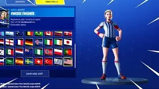 Fortnite ALL TEAM TRIKOTS Showcased with NEW 