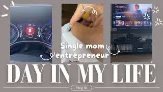 Day in the Life of a Single Mom Boss 💻 #momlife #entrepreneurlife