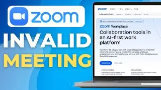 Как исправить проблему с недопустимым совещанием Zoom (работает в 2025 году)