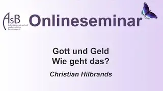 Gott und Geld – Wie geht das? | Christian Hilbrands