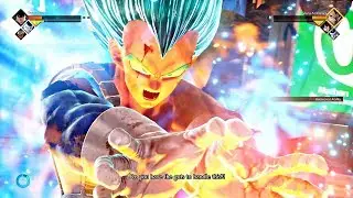 JUMP FORCE - Super Saiyan Blue Vegeta Gameplay & All Supers + SSB Final Flash (PS4 Pro)