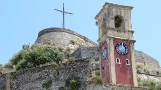 Old Venetian Fortress Corfu Greece