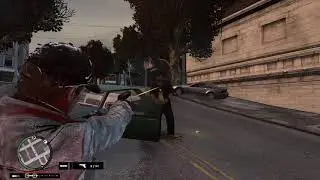GTA 4 Watch Dogs Aiden Pearce Gameplay