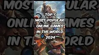 Most Played Online Games (2024) #shorts #top10games
