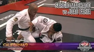 FIVE Grappling California 2: Sergio Machado vs Joao Faria (Men 30-39 / Black Belt MW Semi Final)